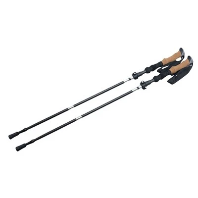 Gậy đi bộ đường dài bằng sợi carbon có năm-phần có thể gập lại